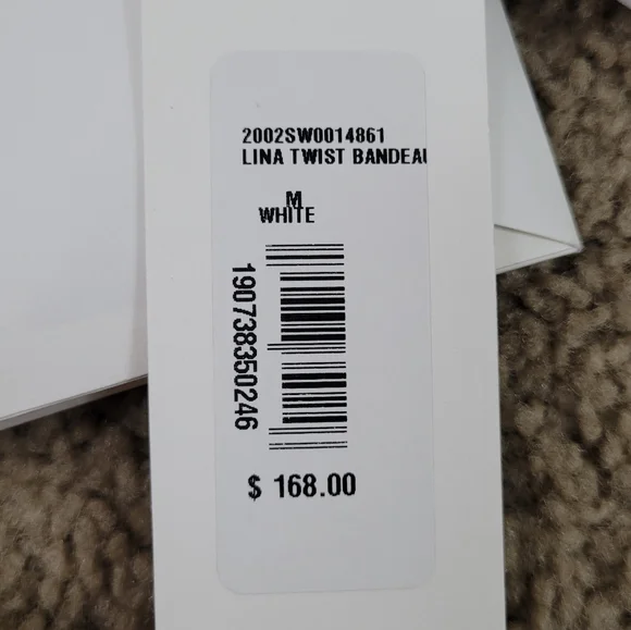 Veronica Beard Lina Twist Bandeau Top - Picture 5 of 5